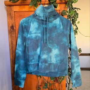 Old Navy Go Warm Tie-Dye Fleece Pullover - Women's M